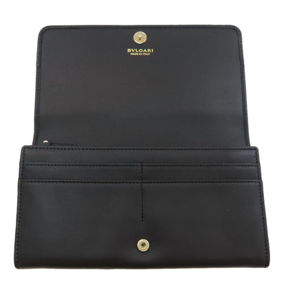 BVLGARI BVLGARI BVLGARI Long wallet (with coin pocket) Leather Ladies [Used]