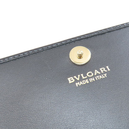BVLGARI BVLGARI BVLGARI Long wallet (with coin pocket) Leather Ladies [Used]