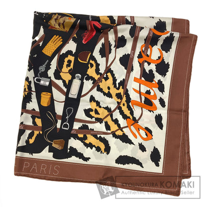 HERMES Carre90 Monsieur & Madame Scarf Silk Ladies [Used]