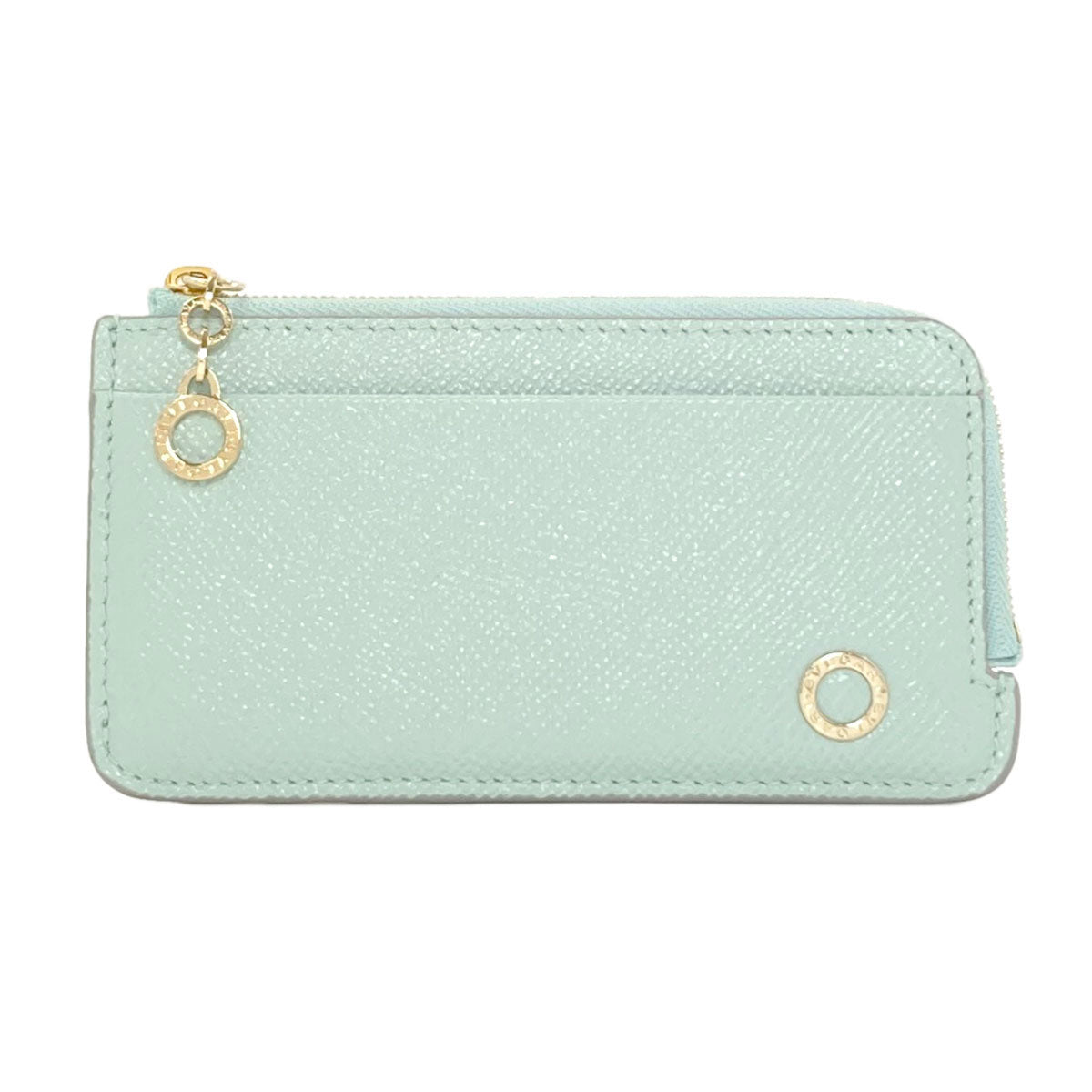 BVLGARI BVLGARI BVLGARI Card Case Leather Ladies [Used]