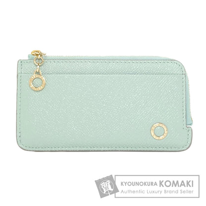 BVLGARI BVLGARI BVLGARI Card Case Leather Ladies [Used]
