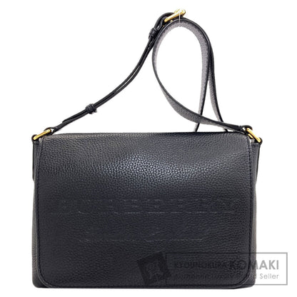 BURBERRY Embossed logo Shoulder Bag Leather Ladies [Used]