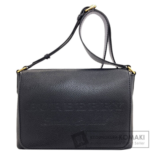 BURBERRY Embossed logo Shoulder Bag Leather Ladies [Used]