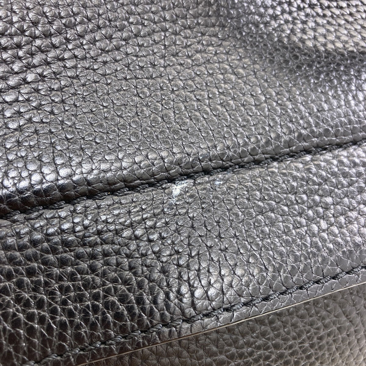 BURBERRY Embossed logo Shoulder Bag Leather Ladies [Used]