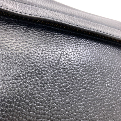 BURBERRY Embossed logo Shoulder Bag Leather Ladies [Used]