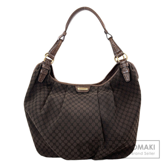 CELINE one belt macadam pattern Shoulder Bag Canvas Ladies [Used]