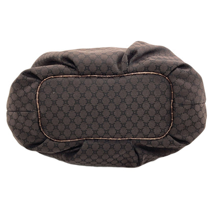 CELINE one belt macadam pattern Shoulder Bag Canvas Ladies [Used]