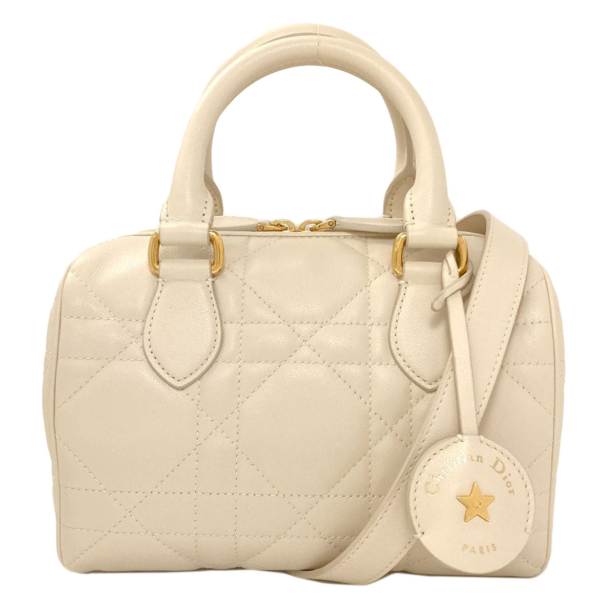 CHRISTIAN DIOR Groove 20 Handbag Calf Ladies [Used]