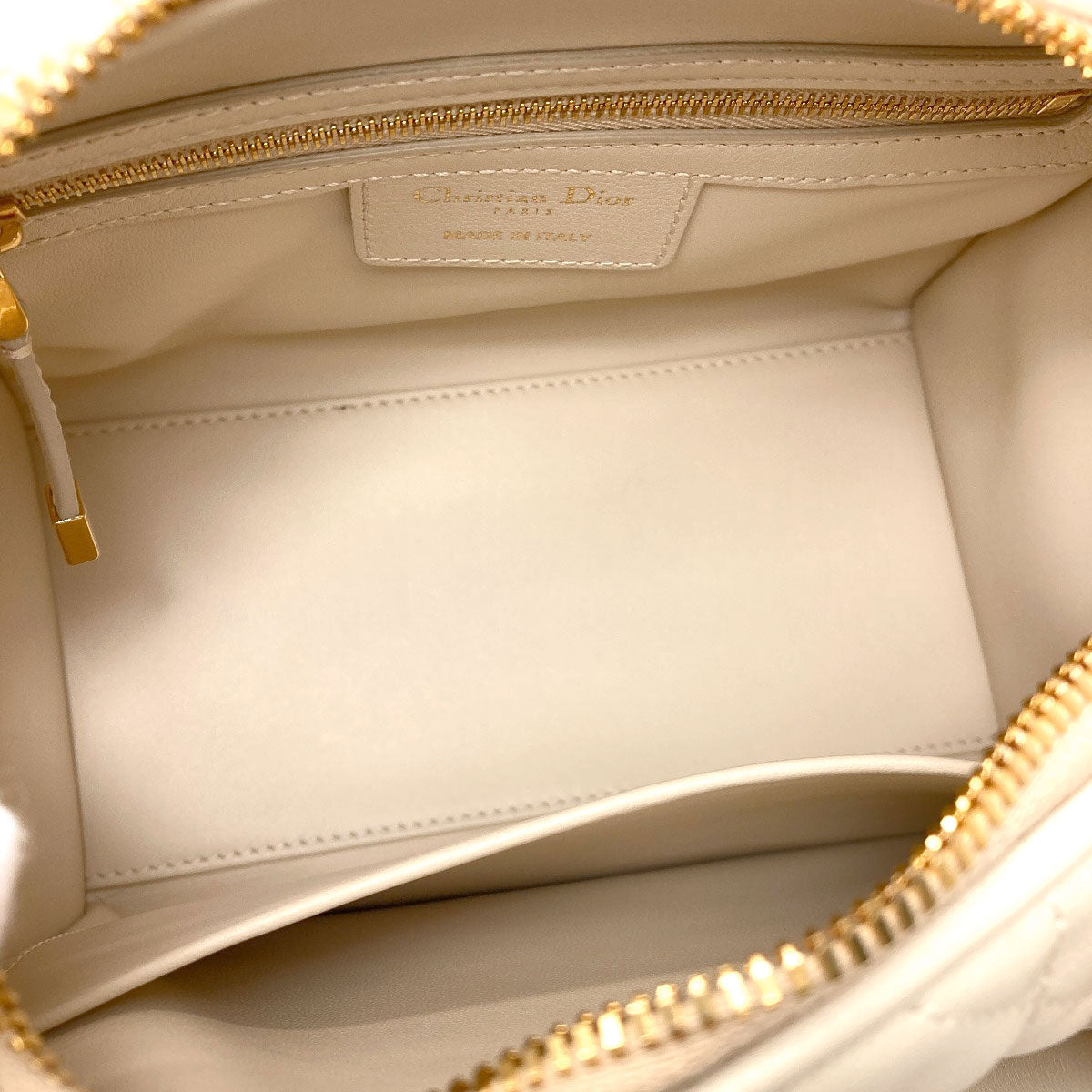 CHRISTIAN DIOR Groove 20 Handbag Calf Ladies [Used]
