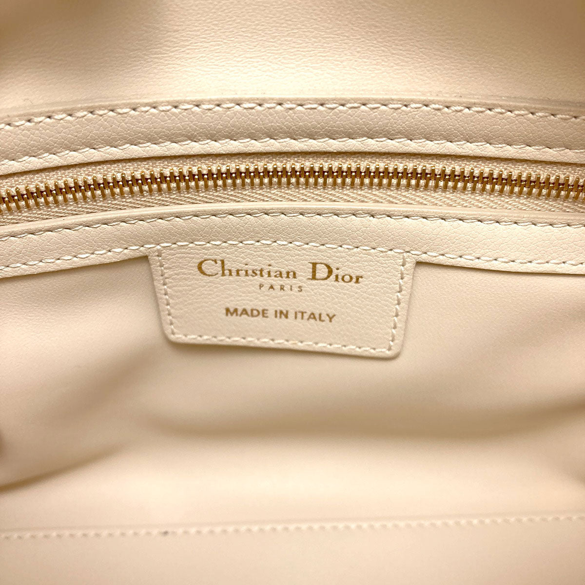 CHRISTIAN DIOR Groove 20 Handbag Calf Ladies [Used]