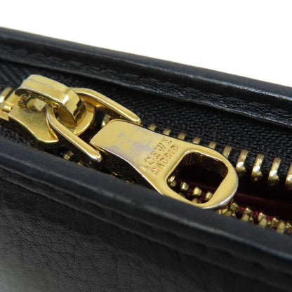 LOEWE Heritage Long wallet (with coin pocket) Leather Ladies [Used]