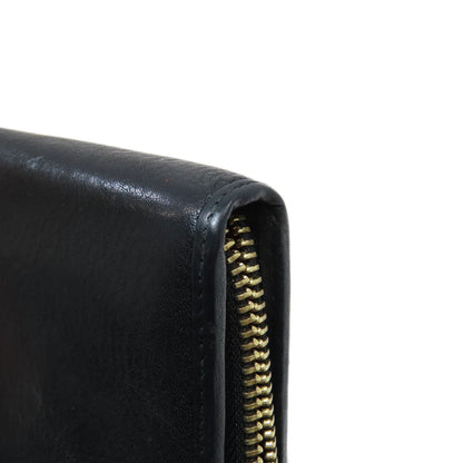 LOEWE Heritage Long wallet (with coin pocket) Leather Ladies [Used]