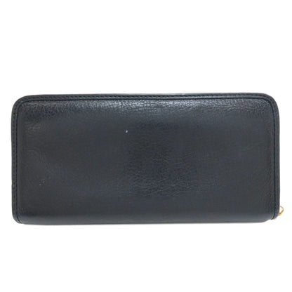 LOEWE Heritage Long wallet (with coin pocket) Leather Ladies [Used]