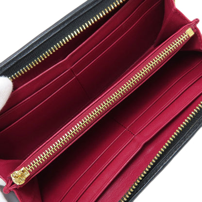 LOEWE Heritage Long wallet (with coin pocket) Leather Ladies [Used]