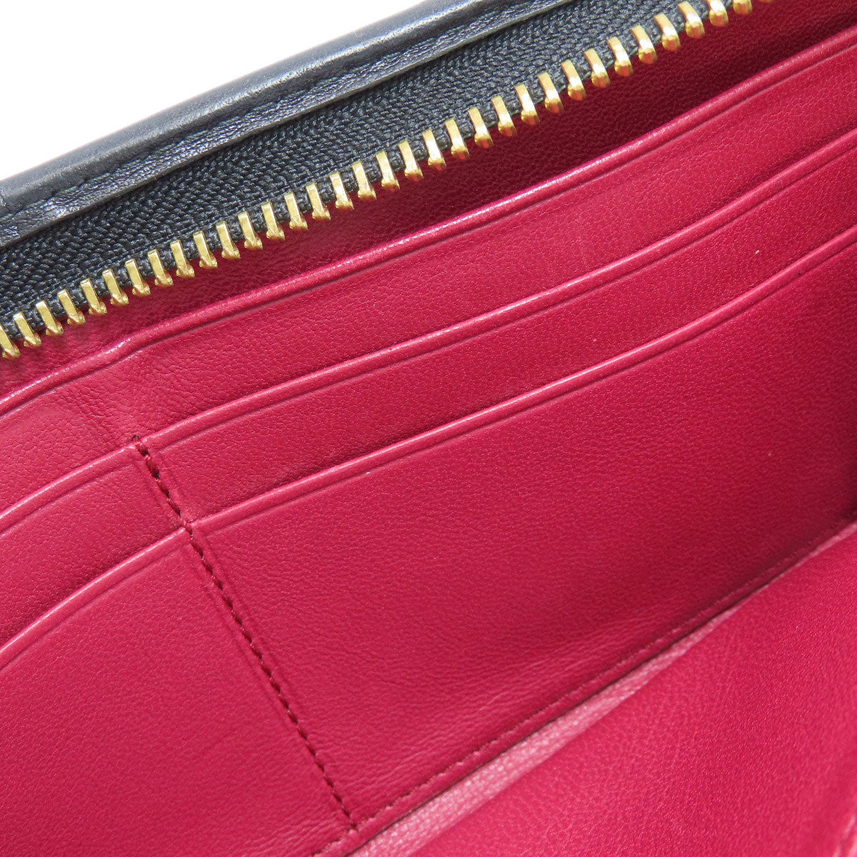 LOEWE Heritage Long wallet (with coin pocket) Leather Ladies [Used]