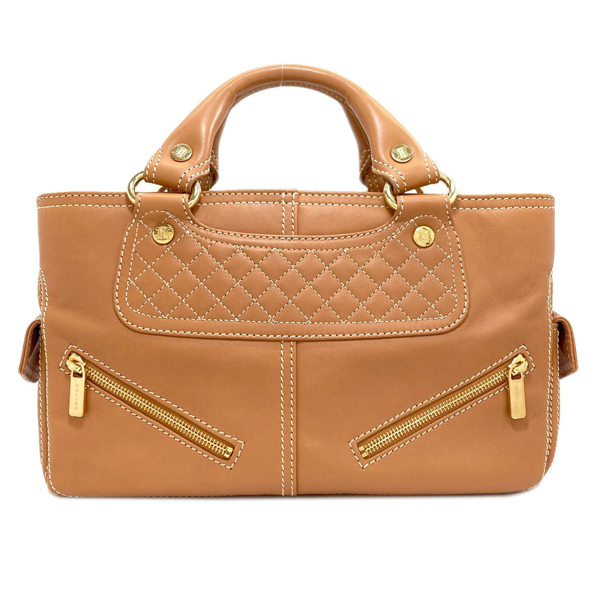 CELINE Boogie bag Handbag Calf Ladies [Used]