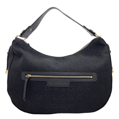 BVLGARI one belt logomania Shoulder Bag Canvas Ladies [Used]