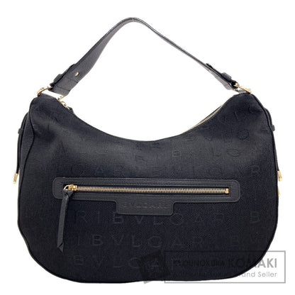 BVLGARI one belt logomania Shoulder Bag Canvas Ladies [Used]