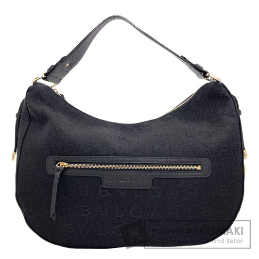 BVLGARI one belt logomania Shoulder Bag Canvas Ladies [Used]