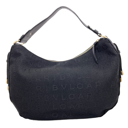 BVLGARI one belt logomania Shoulder Bag Canvas Ladies [Used]
