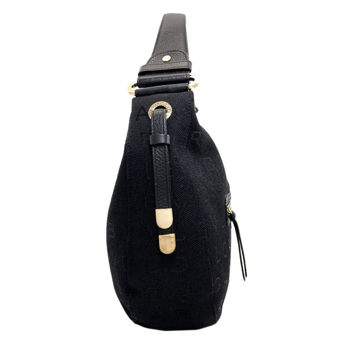 BVLGARI one belt logomania Shoulder Bag Canvas Ladies [Used]