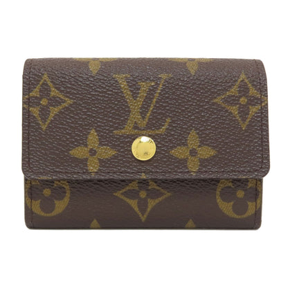 LOUIS VUITTON M61930 Portonet Plat coin purse Monogram canvas Ladies [Used]