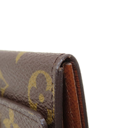 LOUIS VUITTON M61930 Portonet Plat coin purse Monogram canvas Ladies [Used]