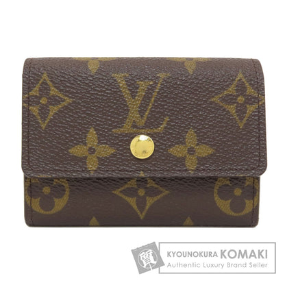 LOUIS VUITTON M61930 Portonet Plat coin purse Monogram canvas Ladies [Used]