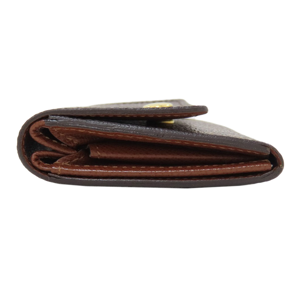 LOUIS VUITTON M61930 Portonet Plat coin purse Monogram canvas Ladies [Used]