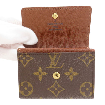 LOUIS VUITTON M61930 Portonet Plat coin purse Monogram canvas Ladies [Used]