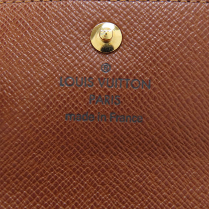 LOUIS VUITTON M61930 Portonet Plat coin purse Monogram canvas Ladies [Used]