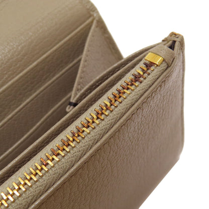 BALENCIAGA 390184 Classic Metallic Edge Manny Long wallet (with coin pocket) Leather Ladies [Used]