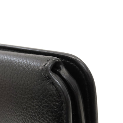BALENCIAGA 594289 logo Long wallet (with coin pocket) Leather Ladies [Used]