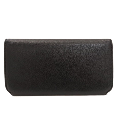 BALENCIAGA 594289 logo Long wallet (with coin pocket) Leather Ladies [Used]