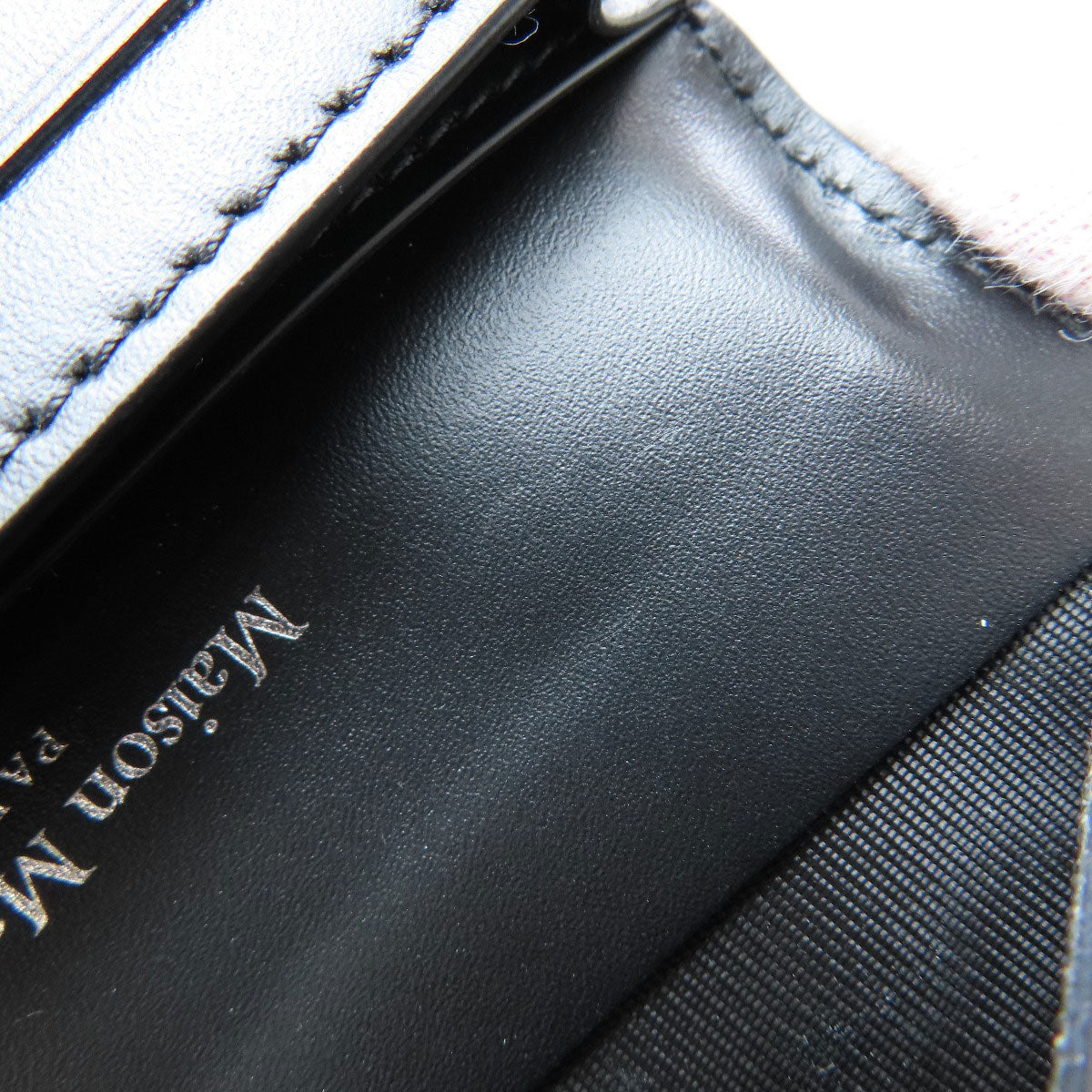 MaisonMargiela 4 stitches Card Case Leather Ladies [Used]