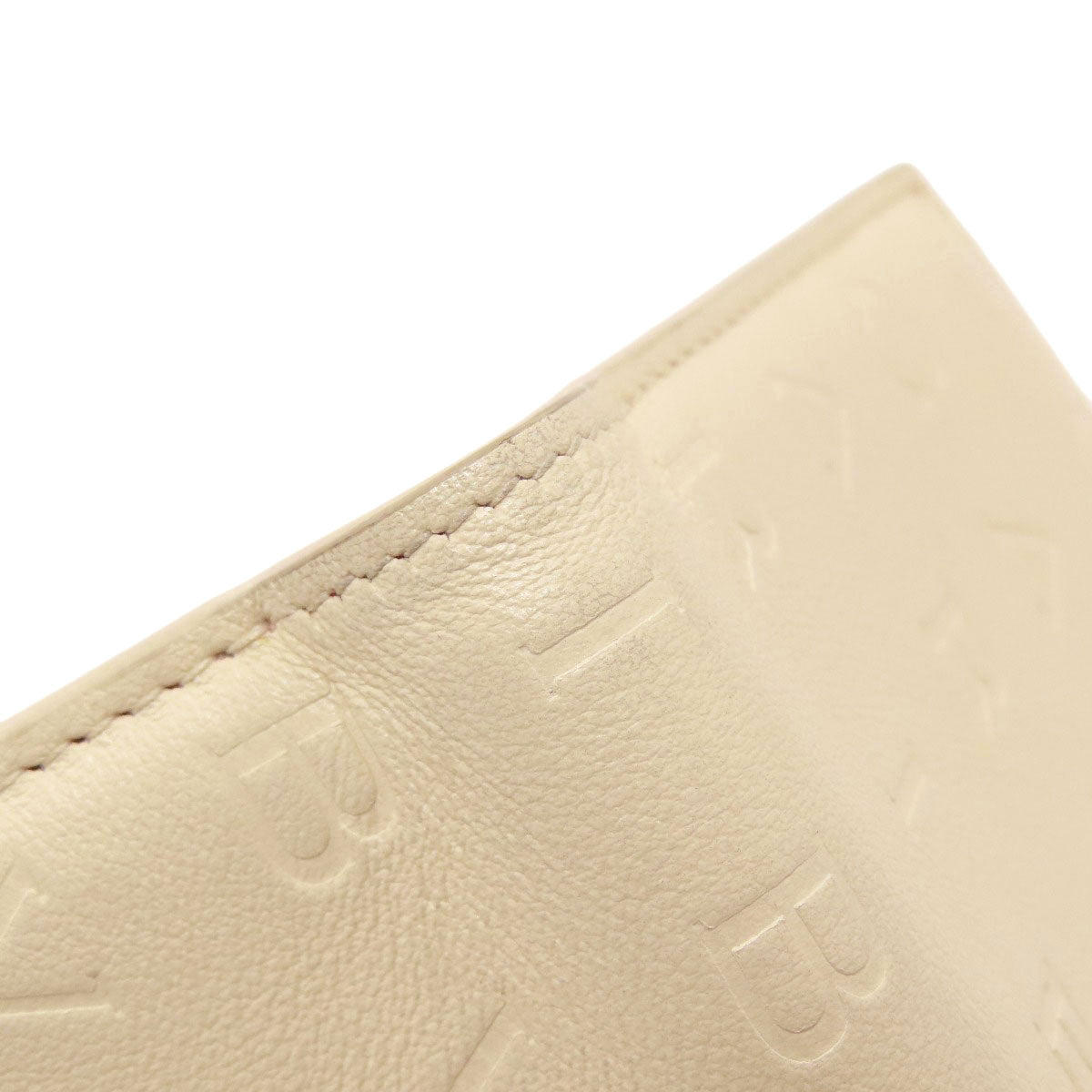 BVLGARI Logo mania Bifold Wallet with Coin Pocket Leather Ladies [Used]