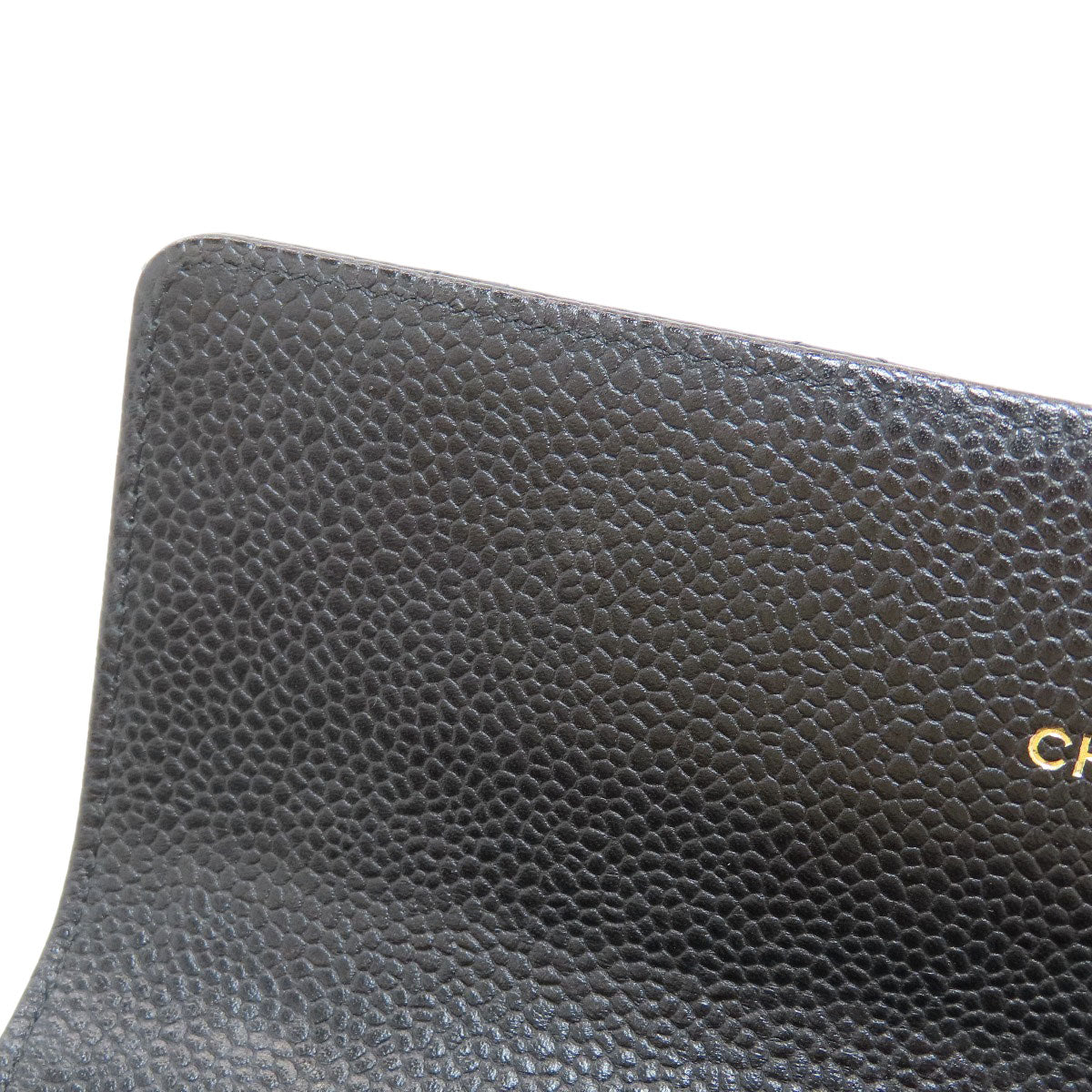 CHANEL Matelasse COCO Mark GoldHardware Long wallet (with coin pocket) Grained Calfskin Skin Ladies [Used]
