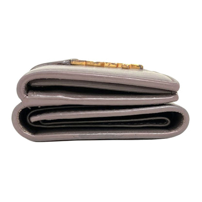 YVES SAINT LAURENT Cassandra Compact Wallet Tri-fold wallet (with Coin Pocket) Calf Ladies [Used]