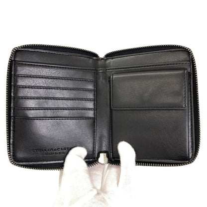Stella McCartney Star motif Bifold Wallet with Coin Pocket Polyester Ladies [Used]