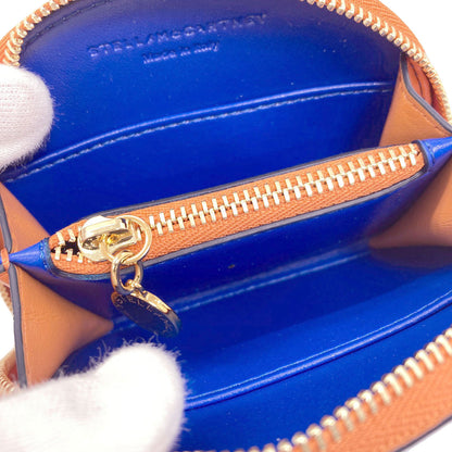 Stella McCartney Logo tricolor coin purse Polyester Ladies [Used]