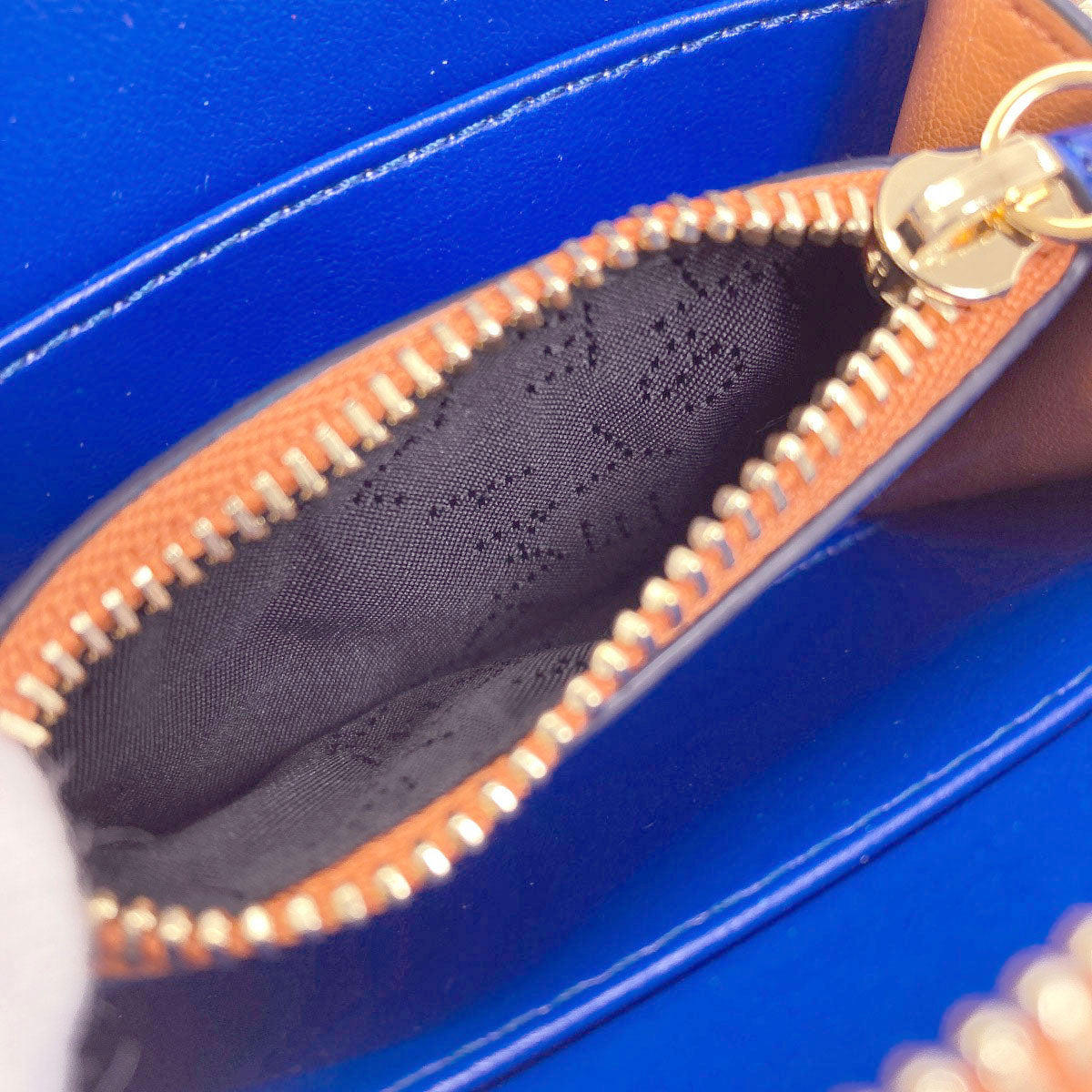 Stella McCartney Logo tricolor coin purse Polyester Ladies [Used]