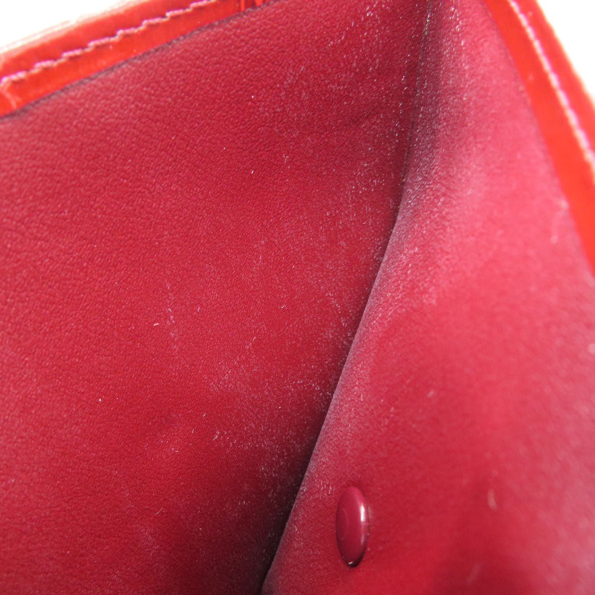 CARTIER happy Birthday Tri-fold wallet (with Coin Pocket) Patent leather Ladies [Used]