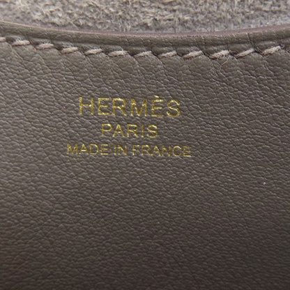 HERMES In the Loop 18 Gold Hardware Handbag Taurillon Clemence Ladies [Used]