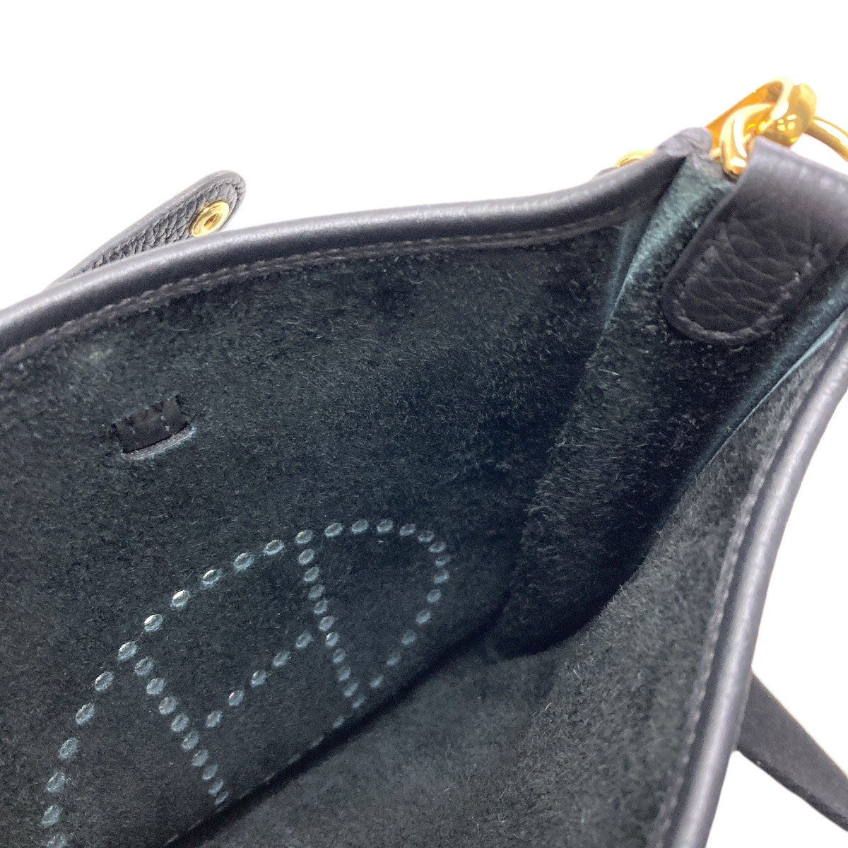 HERMES EvelyneTPM GoldHardware Shoulder Bag Taurillon Clemence Ladies [Used]