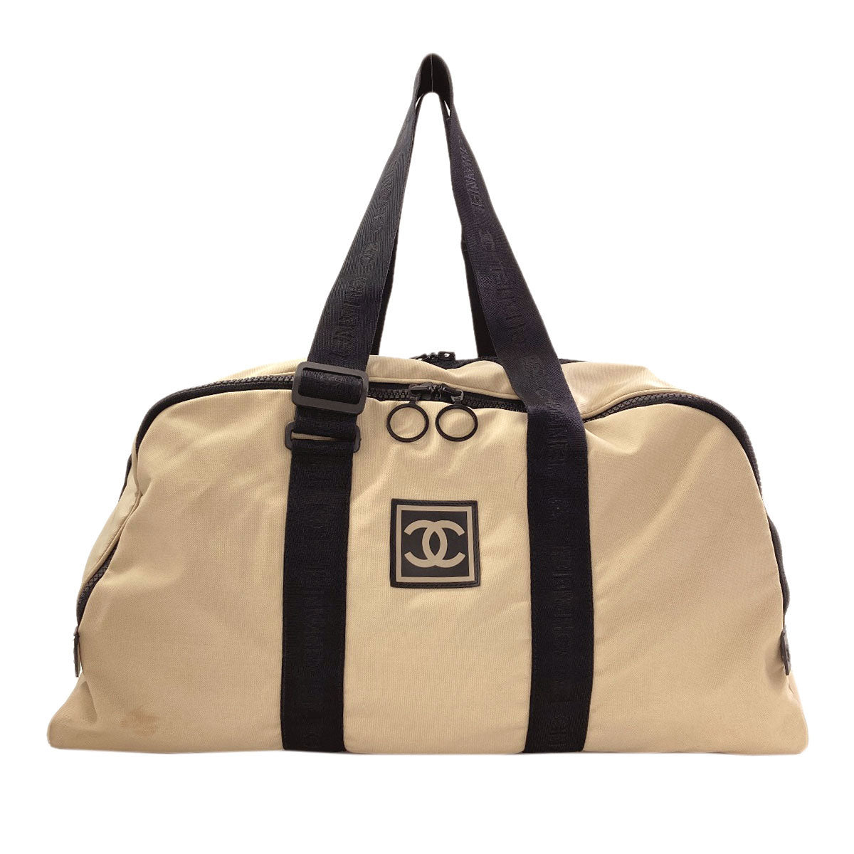 CHANEL Sports line Boston bag Nylon Ladies [Used]