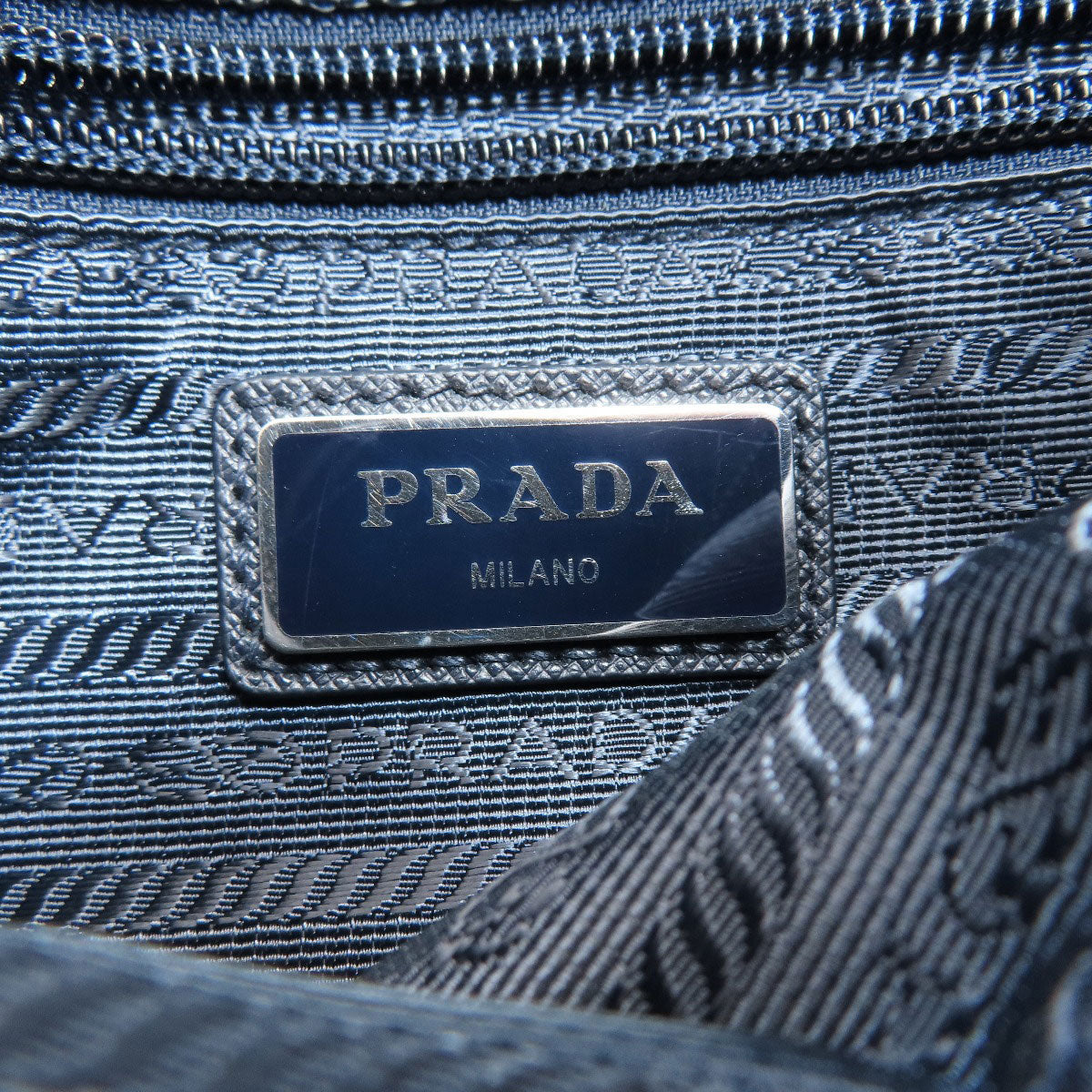 PRADA 2VH093 Logo Hardware Shoulder Bag Nylon Ladies [Used]