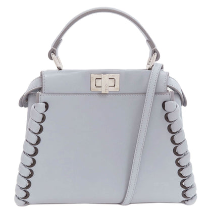 FENDI Peekaboo Mini 2WAY Handbag Calf Ladies [Used]