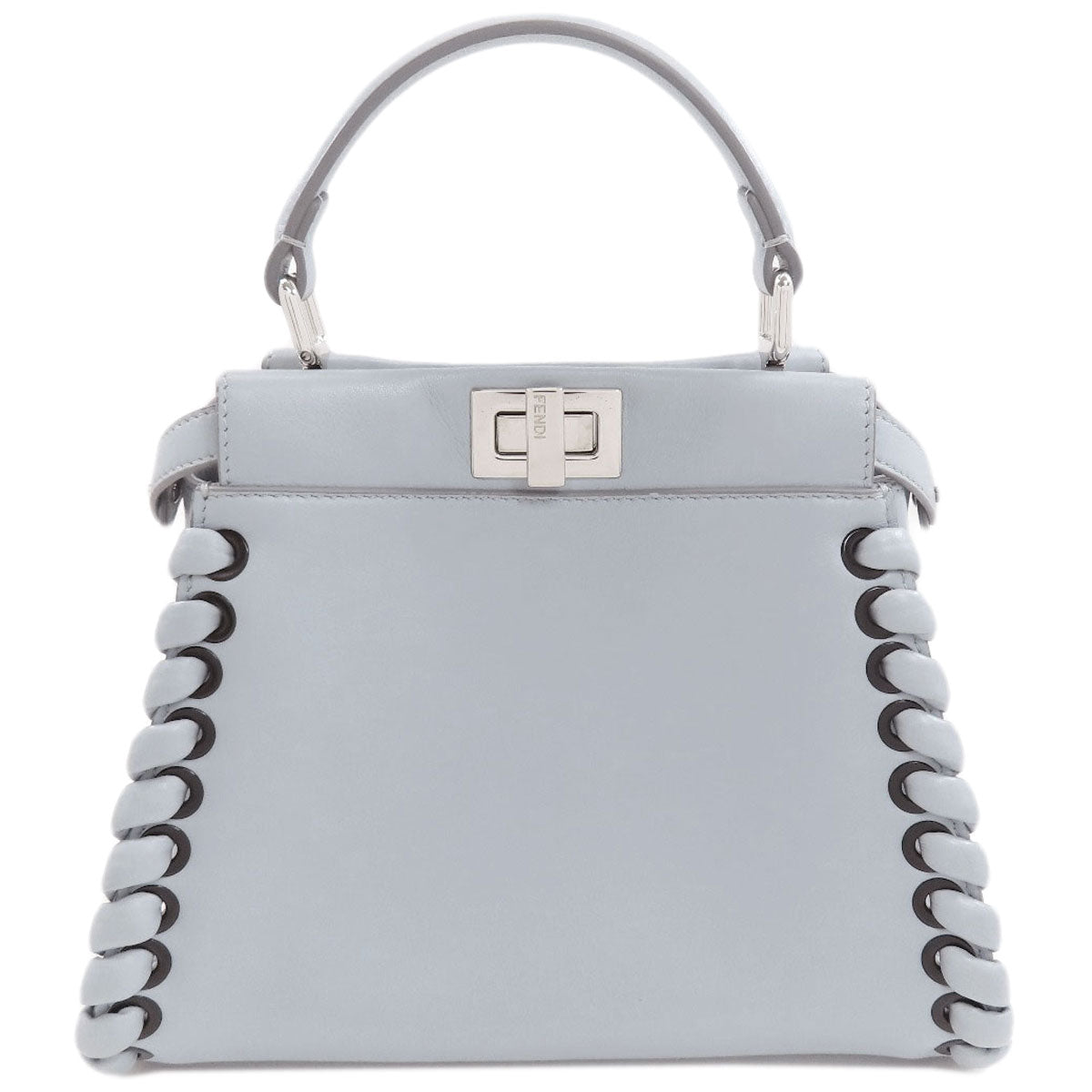 FENDI Peekaboo Mini 2WAY Handbag Calf Ladies [Used]