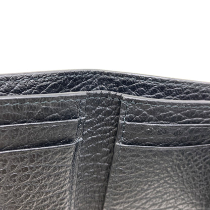 MaisonMargiela 4 stitches Tri-fold wallet (with Coin Pocket) Leather Ladies [Used]