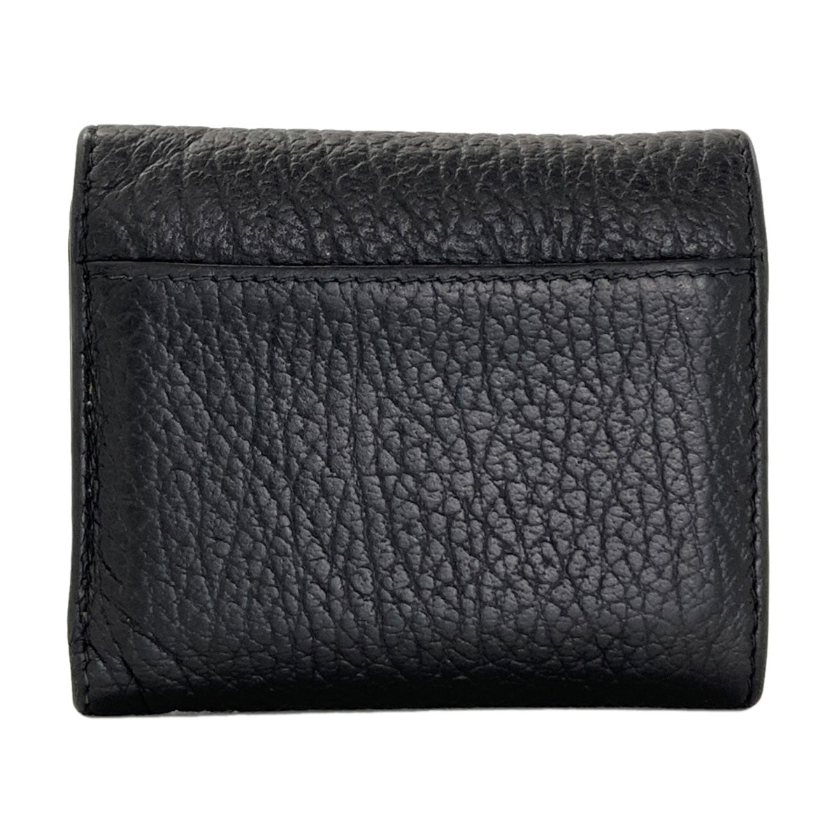 MaisonMargiela 4 stitches Tri-fold wallet (with Coin Pocket) Leather Ladies [Used]